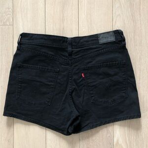 Levi’s Black High Rise Shorts